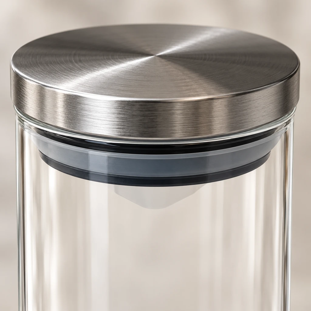 Premium Airtight Glass Storage Jar - view 5